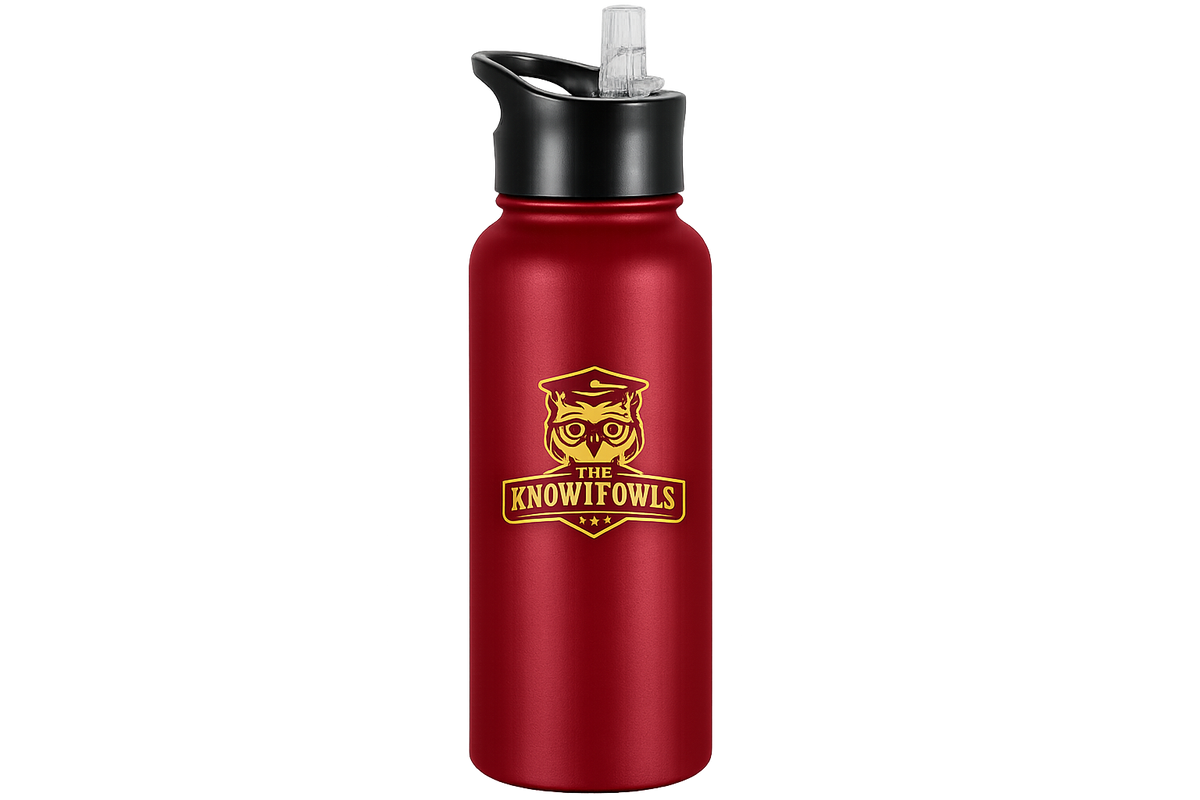 Know It Owls Steel Bottle