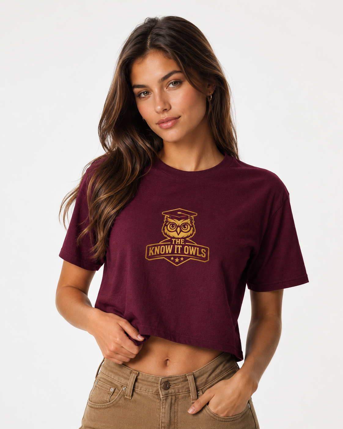 Substitute Cropped Tee